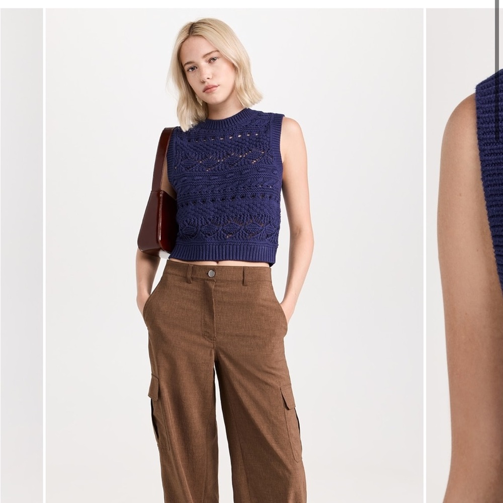 Madewell Purple Knit Sweater sz XS